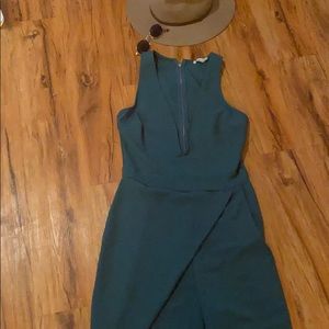 Emerald Green Jumpsuit - Charlotte Russe